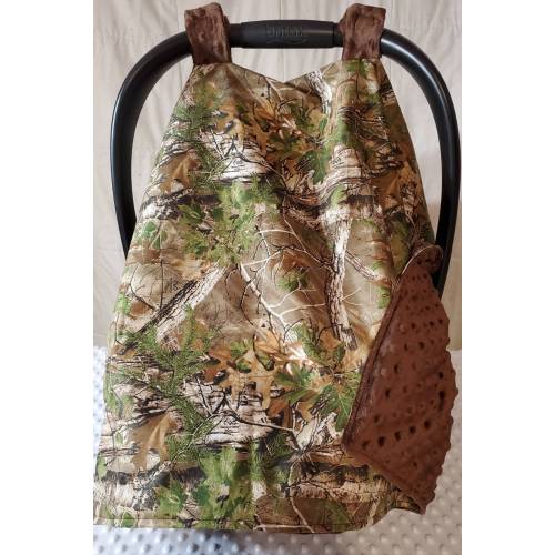 Camo Carseat Cover/Canopy
