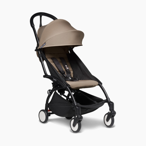 Babyzen YOYO2 Stroller Bundle - Black Frame/Taupe Color Pack