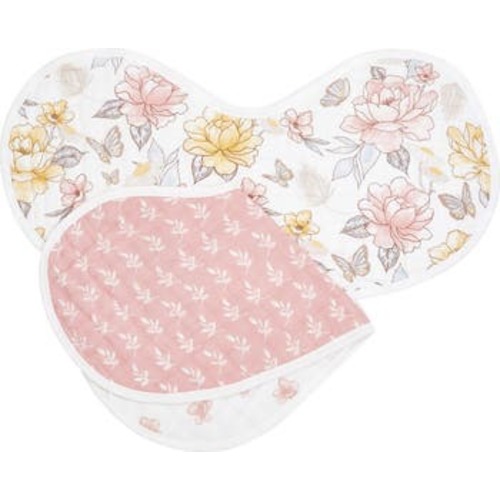 2-Pack Organic Cotton Burpy Bibs