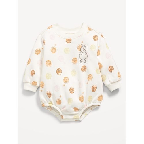 Disney© Long-Sleeve Fleece One-Piece Romper for Baby | Old Navy