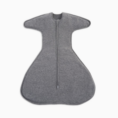 Halo SleepSack SwaddleStretch - Grey, 0-3 M