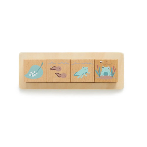 Wooden Nature Life Cycle Blocks - Purebaby