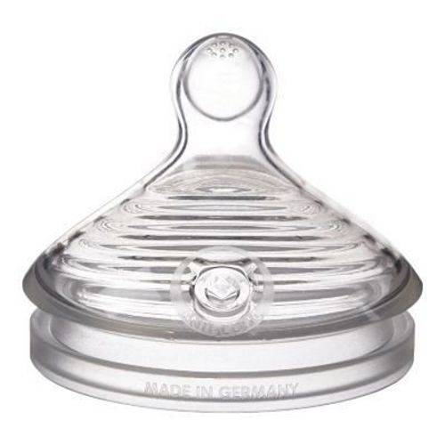 NUK Simply Natural Fast Flow Infant Nipple, 2 pc Set