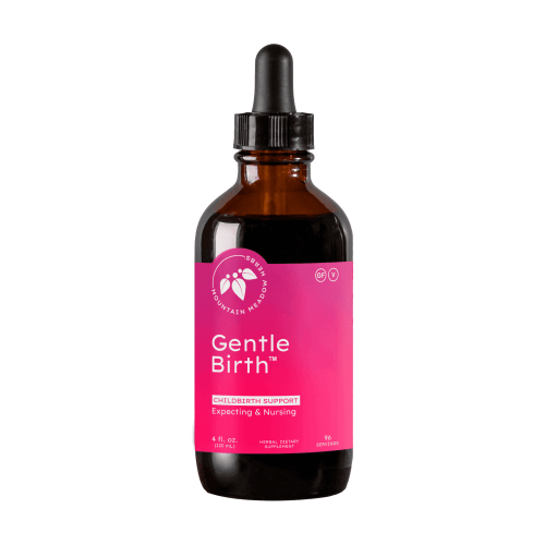 Mountain Meadow Herbs Gentle Birth 4oz. - Fast Acting Labor & Birth Prep Herbal Extract