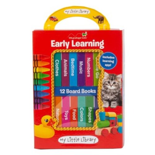 My Little Library My Little Library: Early Learning - First Words (12 Board Books), (Hardcover)