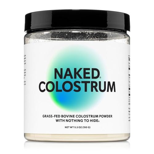 NAKED Colostrum Powder – 100% Grass-Fed Bovine Colostrum Supplement from US Farms | Tested at 20%+ IgG | Gut Health, Immunity, Recovery & Skin Support - 150 Servings