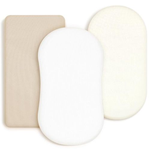 Fitted Bassinet Sheet 3 Pack