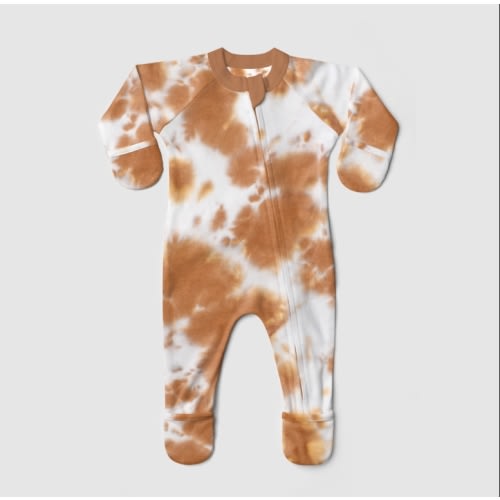 goumi Red Rocks Bamboo Organic Cotton Footie