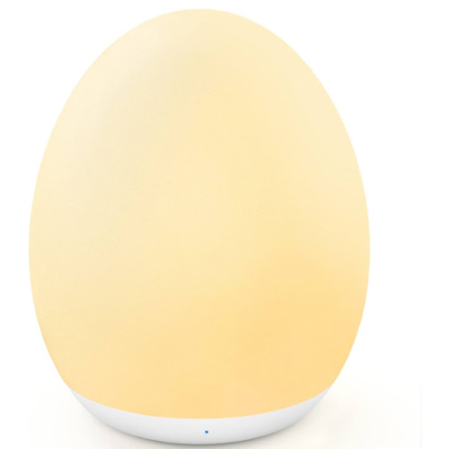 MediAcous Night Light for Kids Baby, Egg Light for Nursery, 7 Colors Changing & Stepless Dimming, Soft Silicone Touch Night Lamp with 1 Hour Timer, Rechargeable Nursery Night for Breastfeeding