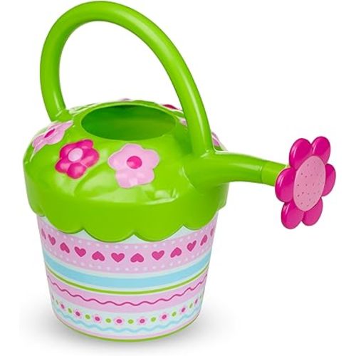Melissa & Doug Sunny Patch Pretty Petals Flower Watering Can - Pretend Play Toy