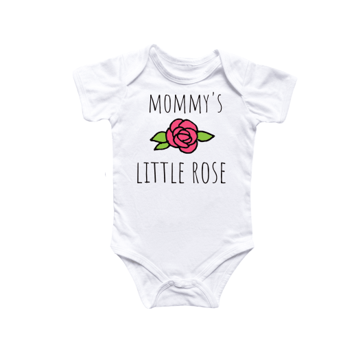 Rose Flower - Baby Boy Girl Clothes Infant Bodysuit Funny Cute Newborn