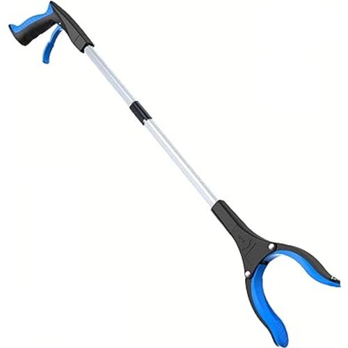 Reacher Grabber Tool, 32" Grabbers for Elderly, Lightweight Extra Long Handy Trash Claw Grabber, Mobility Aid Reaching Assist Tool for Trash Pick Up, Nabber, Litter Picker, Arm Extension