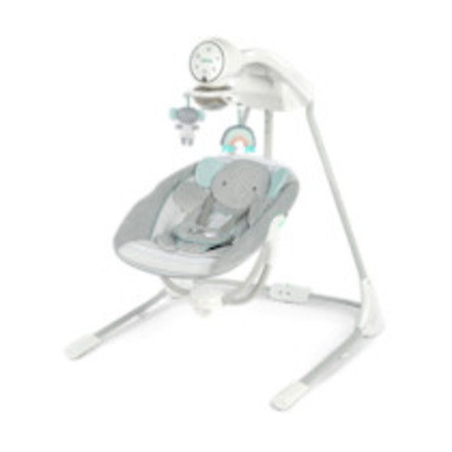 Ingenuity InLighten Soothing Baby Swing - Van The Elephant