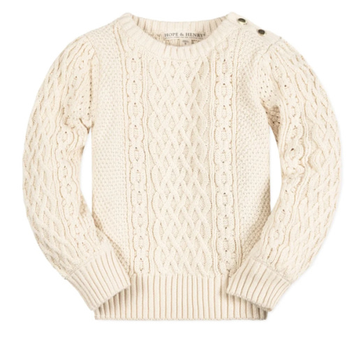 Organic Fisherman Sweater - Baby