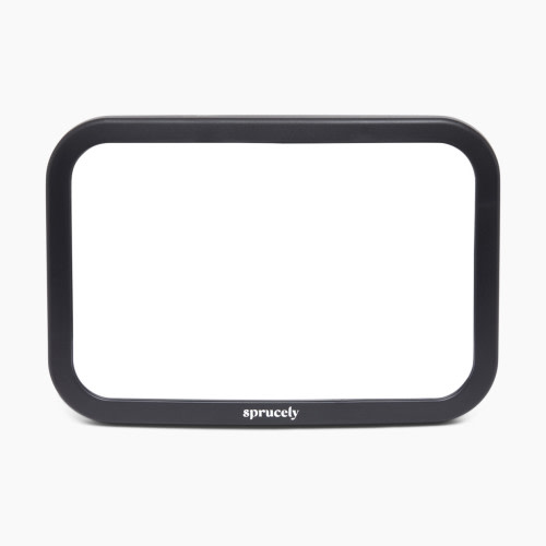 Sprucely Back Seat Mirror - Black | Babylist Shop