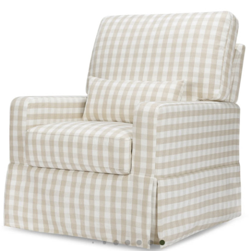 Namesake Crawford Pillowback Comfort Swivel Glider