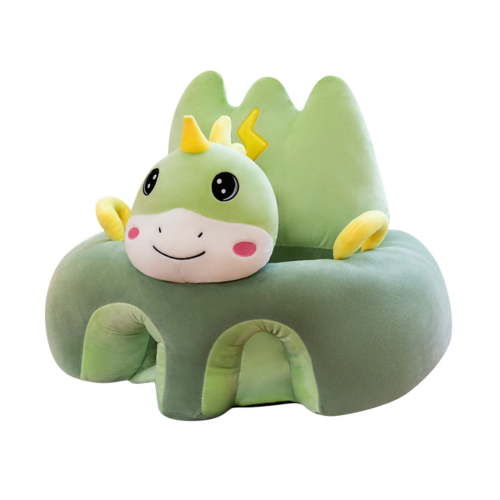 Baby Support Sofa Chair, Baby Chairs For Sitting Up,Infant Sitting Chair Sofa Plush Baby Learning To Sit Chair Infant Seats For Sitting Up For 6-16 Months Baby Blue Without Filled Cottons