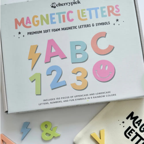 Soft Foam Magnetic Letters & Symbols 150pc Set – Cherrypick