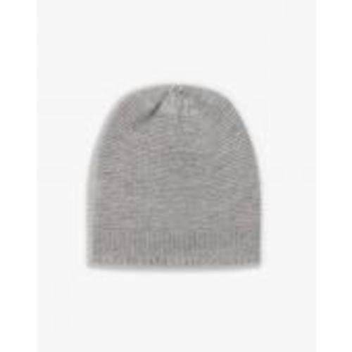 Cashmere Links Stitch Baby Hat | MaisonCashmere (Light Grey)