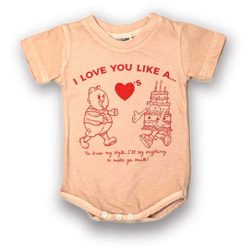 Love You Like Onesie (Mauve)