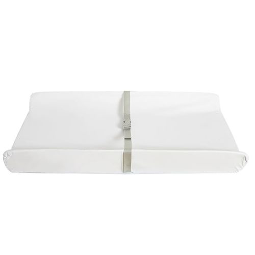 Munchkin Secure Grip Baby Diaper Changing Pad for Dresser, Waterproof and Wipeable, Contoured, Standard Size (16" x 31"), White