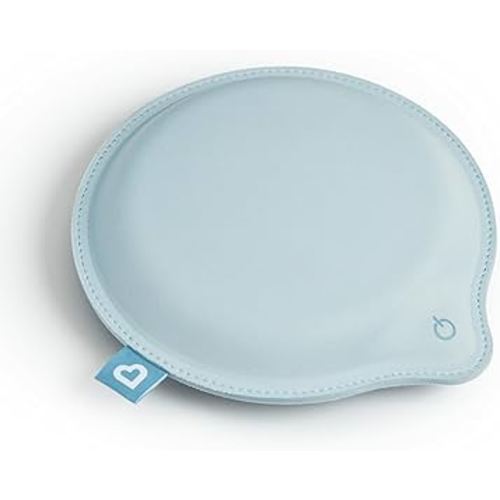 Munchkin Lulla-Vibe Vibrating Pad, Baby Sleep Soother for Crib Mattresses, Bassinets, Strollers, Nap and Sleep Aid for Babies and Infants, Rechargeable, Light Blue