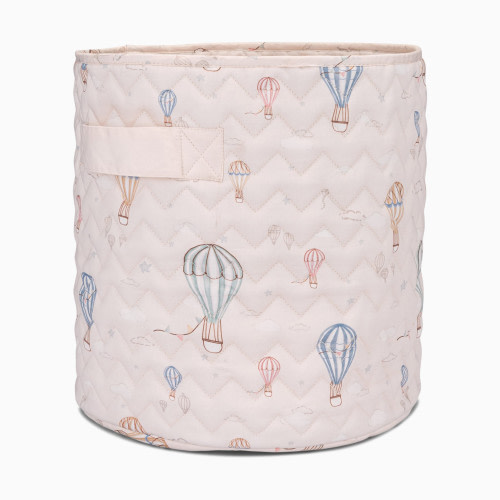 Crane Baby Quilted Storage Bin - Skye Hot Air Balloon
