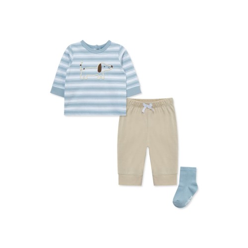 Puppy Long Sleeve T-Shirt, Joggers & Socks Set