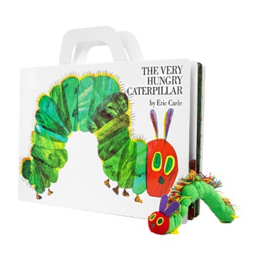 The Very Hungry Caterpillar Giant Board Book and Plush Package - by  Eric Carle