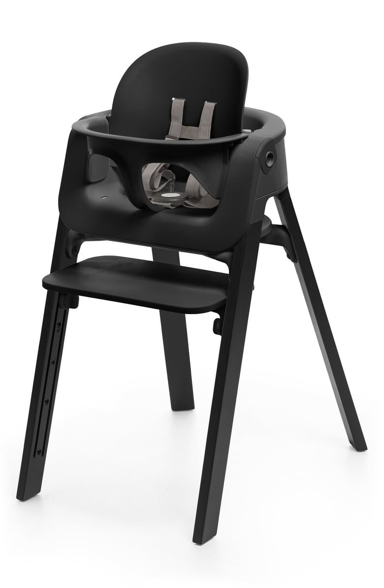 Stokke Steps High Chair - Oak Black/Black