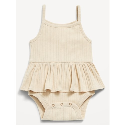 Sleeveless Peplum Bodysuit for Baby