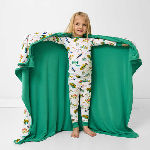 Gone Fishin' Large Cloud Blanket®