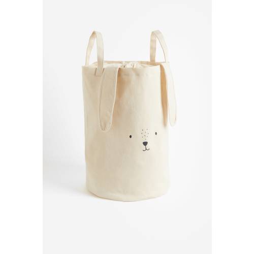 COTTON TWILL STORAGE BASKET