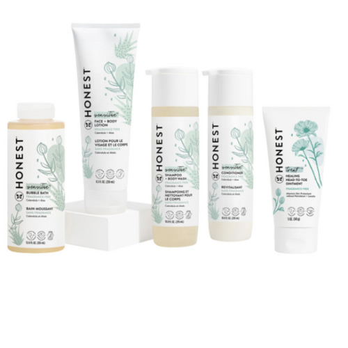 Newborn Bathing Essentials Kit