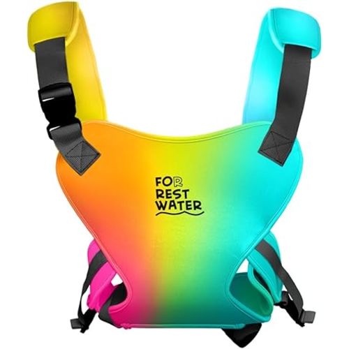 Baby Carrier - Premium Neoprene Ergonomic for Warm & Safe Water & Land Fun (4-24 Months) - Adjustable Infant & Toddler Harness – Summer & Winter Baby Carrier (PinkGreen)