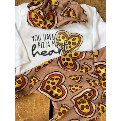 Pizza My Heart Baby Set, Pizza Gift, Pizza Baby Announcement, Pizza Toddler Clothes, Pizza Baby Gift, Pizza Baby Pants, Pizza Toddler Shirt - Etsy