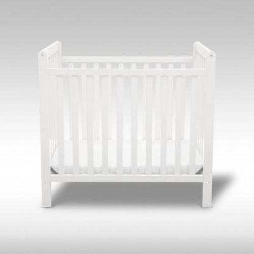 Delta Children Classic Mini Crib Convertible To Twin Bed - Gray