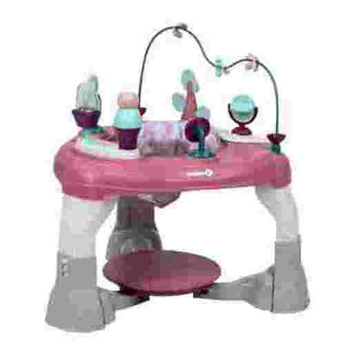 Safety 1st Grow and Go 4-in-1 Baby Station Activity Center with Play Seat & Table, Oslo Pink