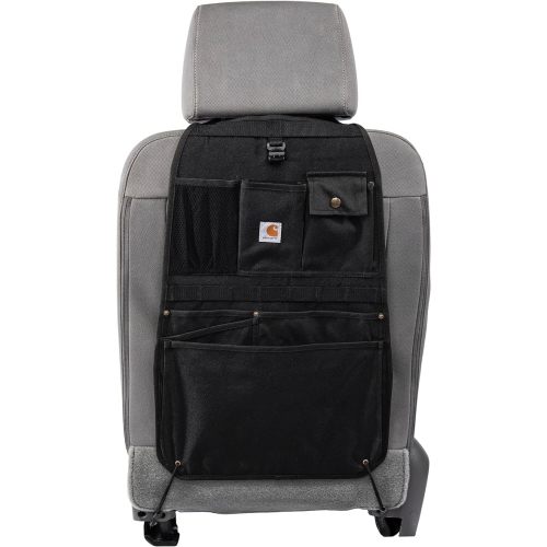 Carhartt Universal Nylon Duck Seat Back Organizer, Black