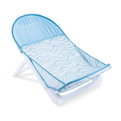 Cushy Nest Cirro Infant Mesh Bather- Blue Wave
