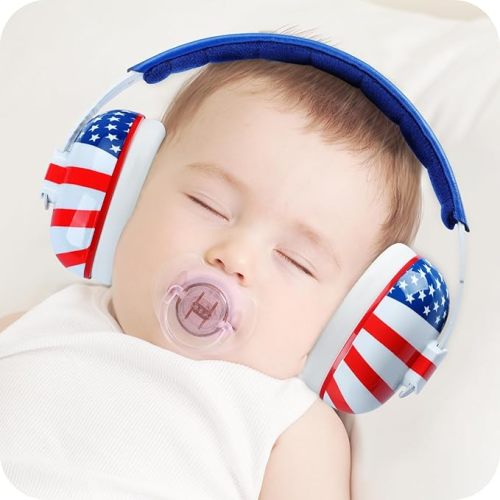 Mumba Baby Ear Protection Noise Cancelling HeadPhones for Babies and Toddlers Baby Earmuffs - Ages 3-24+ Months