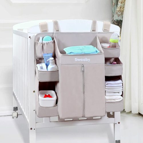 Sweeby Diaper Organizer - Light Grey