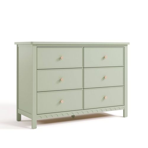 Graco Sasha 6-Drawer Double Dresser - Sage