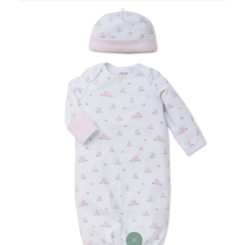 Baby Bunnies Sleeper Gown And Hat