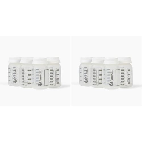 Ameda Breast Milk Storage Bottles (Pack of 2)