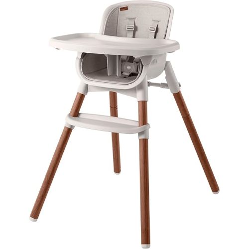 Chicco Zest™ LE 4-in-1 Folding High Chair, Feeding Chair, Toddler Chair and Youth Stool, Multi-Use Easy Clean High Chair | Chai/Beige