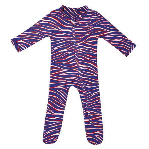 Buffalo Football Baby Footie | Bamboo Sleeper