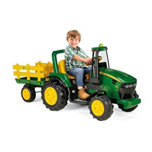 John Deere 12V Heavy Duty Tractor Powered Ride-On