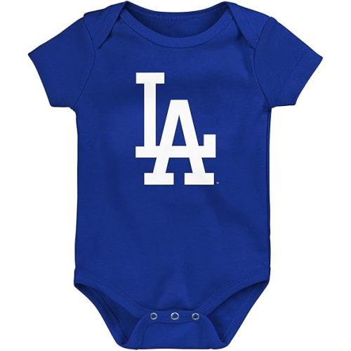 Outerstuff MLB Newborn & Infants 0-24 Months Official Primary Logo Creeper Bodysuit Romper