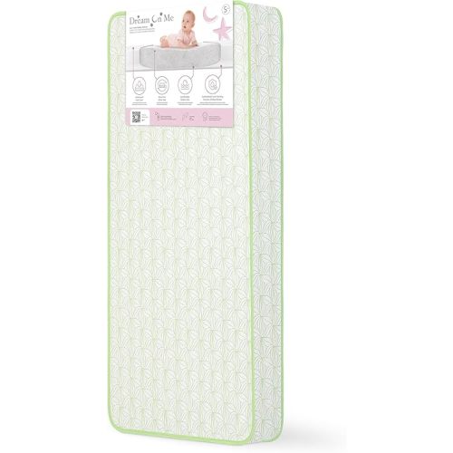Dream On Me 2-in-1 Meadow Baby Crib Mattress, GREENGUARD Gold